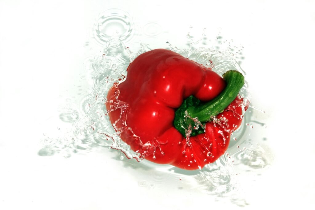 Red bell peppers for immunity